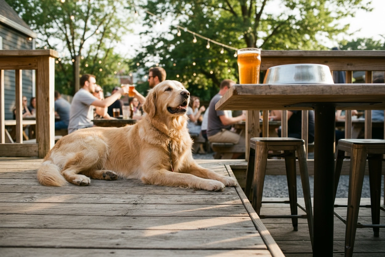 Dog-friendly pubs and breweries